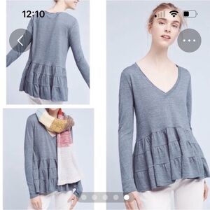 Anthro top size M.   So cute euc